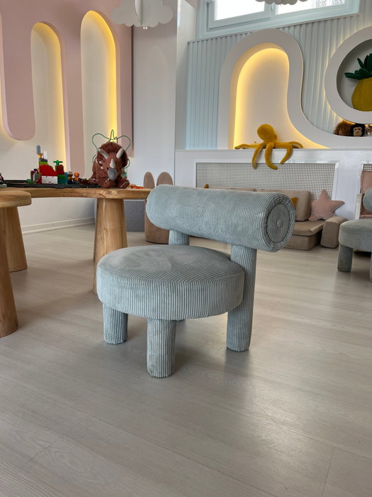 Atelier Del Sofa Dino - Silla Alada Azul Atelier Del Sofa Dino - Silla Alada Azul